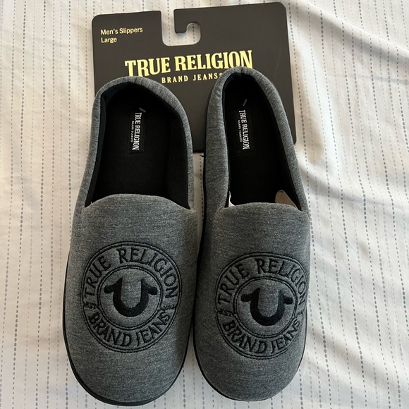 True Religion Other - New True Religion slippers. Size Large 11-12
